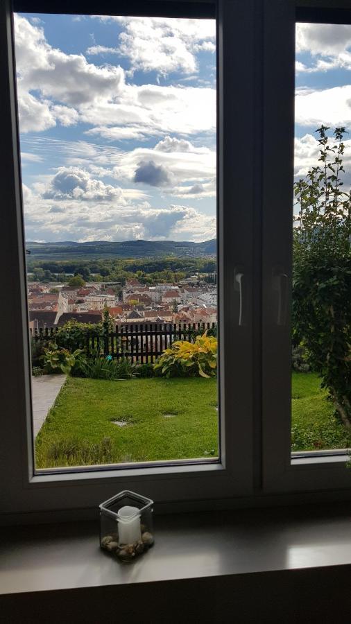 Blick Ueber Krems Mit Gartenpavillon Buitenkant foto